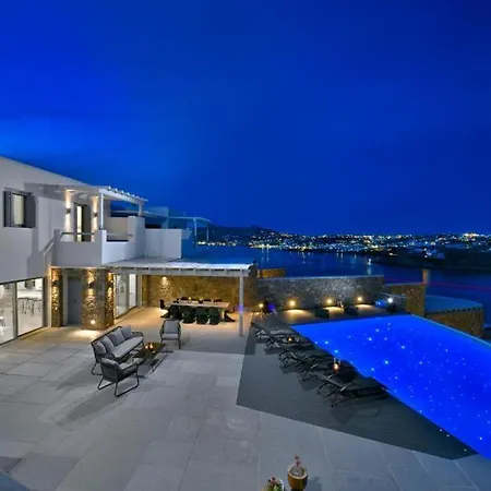 Villa Luxury Mykonos In The Ornos Korfos Mykonos Town