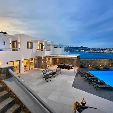Luxury Mykonos In The Ornos Korfos فيلة Mykonos Town
