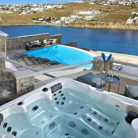 Luxury Mykonos In The Ornos Korfos Vila