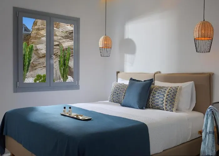 Luxury Mykonos In The Ornos Korfos فيلة