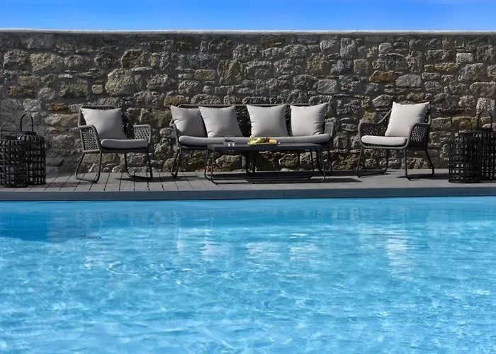 فيلة Luxury Mykonos In The Ornos Korfos Mykonos Town