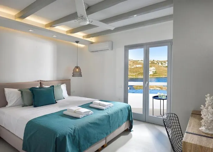 Luxury Mykonos In The Ornos Korfos فيلة