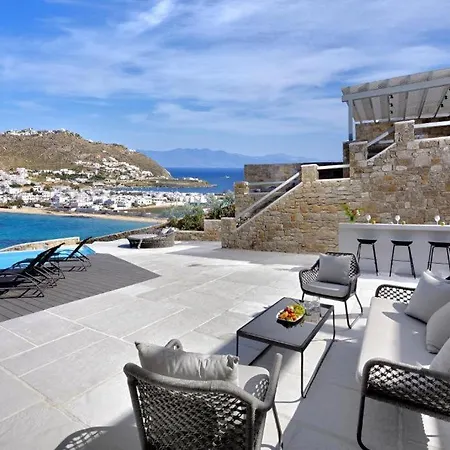 Villa Luxury Mykonos In The Ornos Korfos Mykonos Town